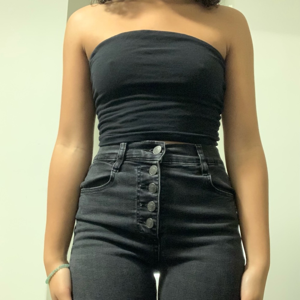 Black Garage Tube Top